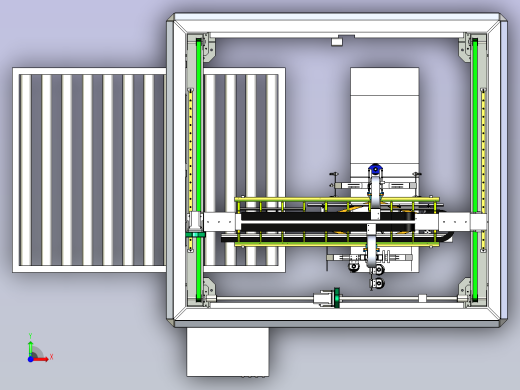 机械手托盘码垛机模型前视缩略图