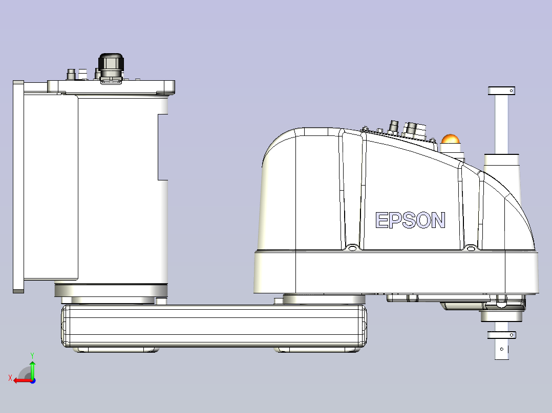 爱普生机器人Epson_G6-551SW后视图