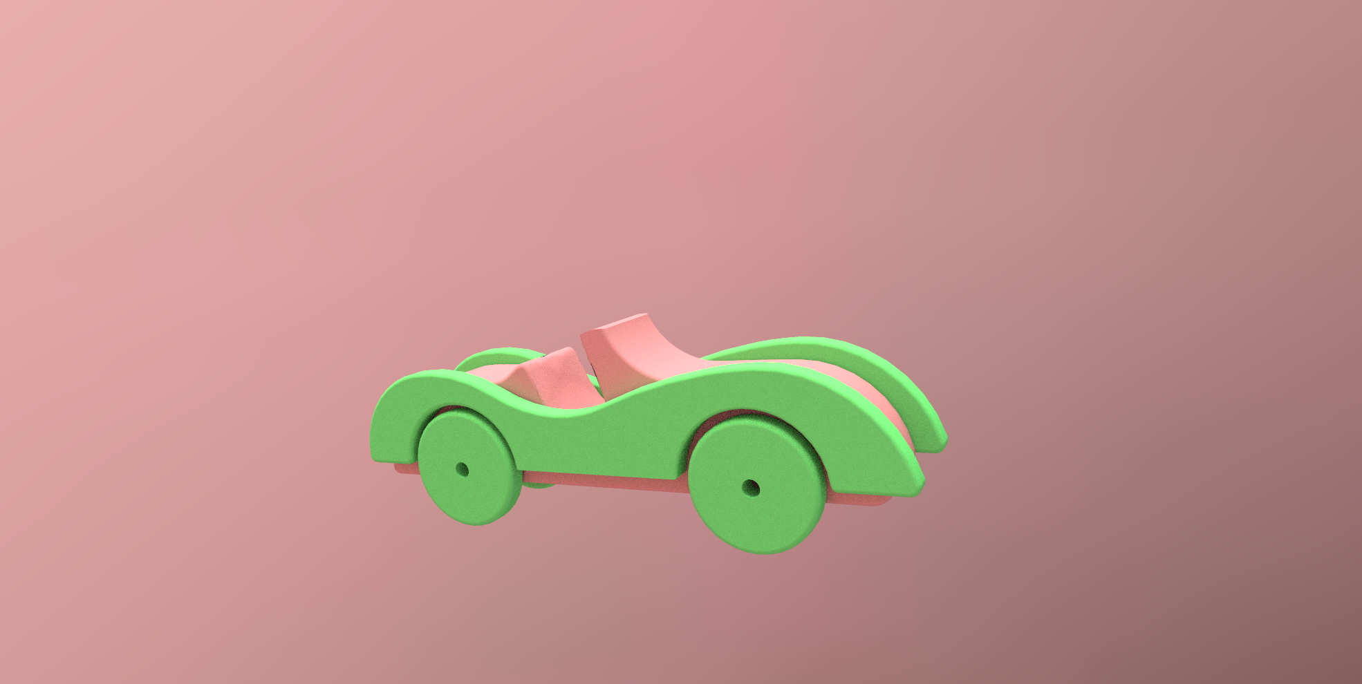 简单的玩具车