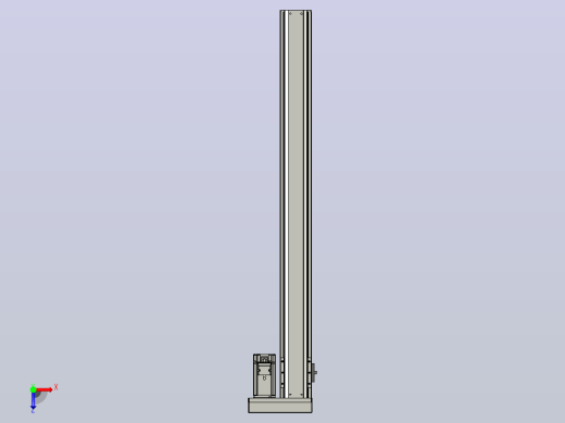 日规模组半封闭丝杆TPA-HNR-85S-1610C-L900-ML-C-P20-N3俯视缩略图