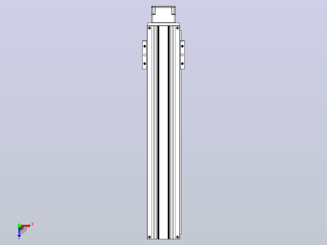 钢基模组TPA-KNR-8610C-540A1-MP-H0S0俯视图