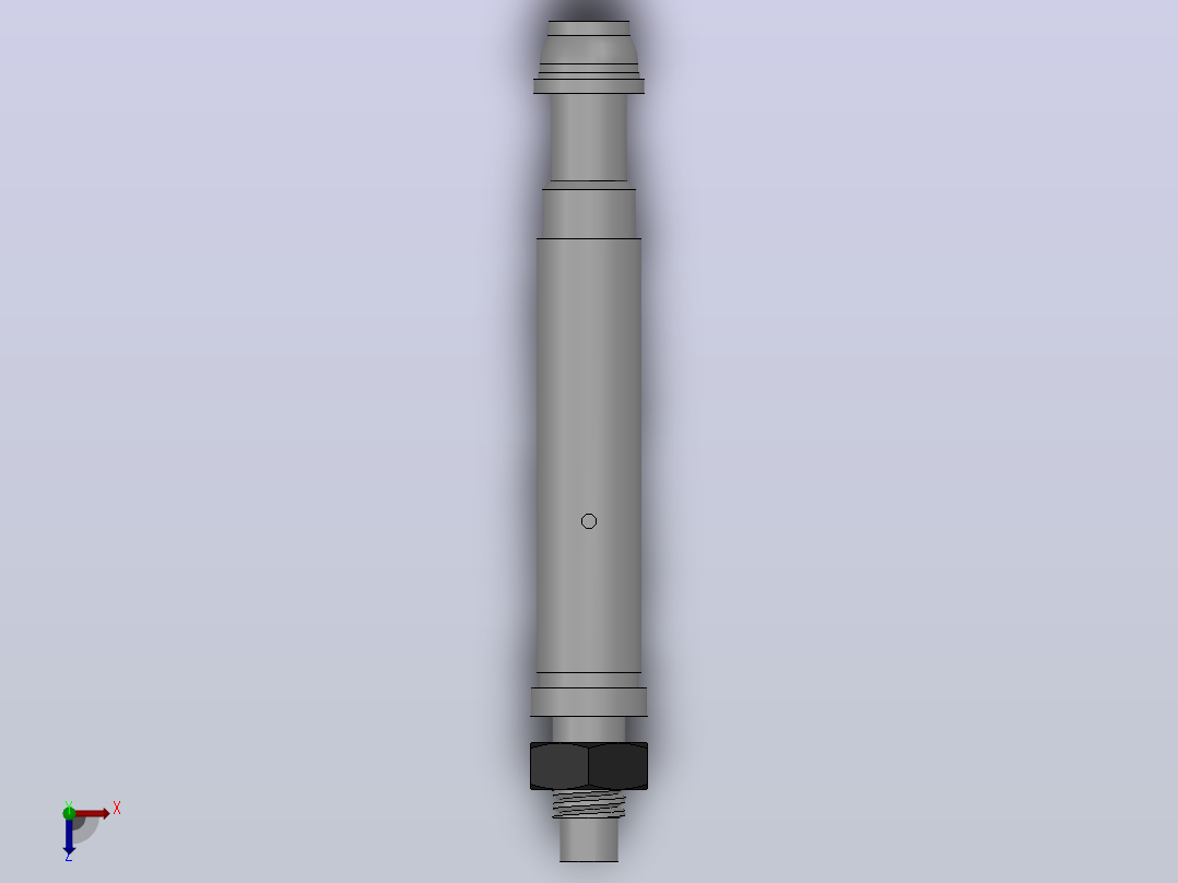 CJ1微型气缸系列[CJ1B2.5-5SU4]俯视图