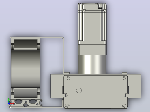 TM14F-L3-1500-BC-T400W-A2-MB-3M齿轮齿条型前视缩略图