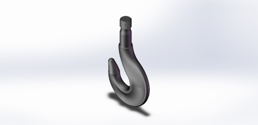 吊钩3d模型图纸缩略图