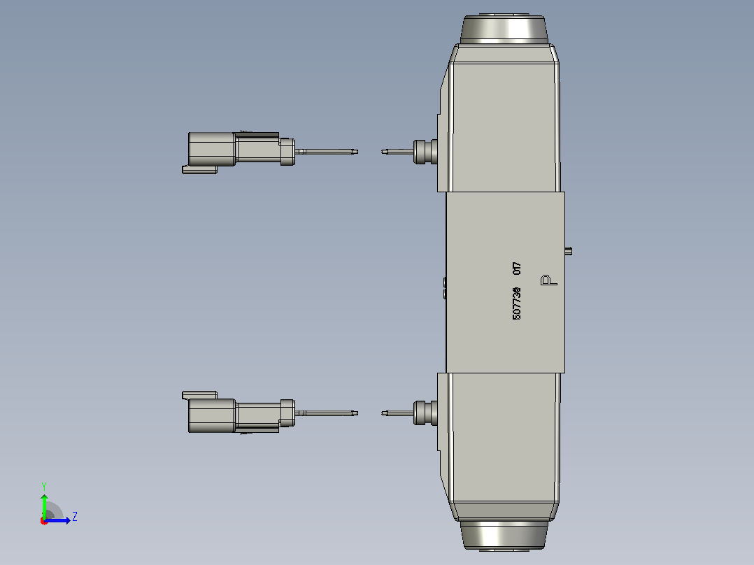 伊顿液压元件dg4v-3-c-kup6d2-60-dc-rock左视图