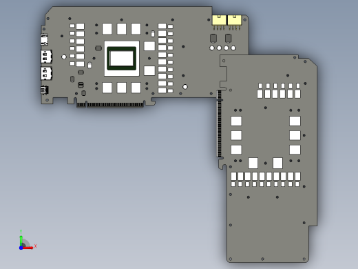 华硕tuf 6900 xt pcb 13前视缩略图
