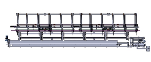 Round tube feeder圆管给料机3D数模图纸 STP格式缩略图