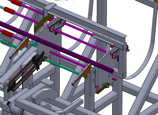 Round tube feeder圆管给料机3D数模图纸 STP格式缩略图