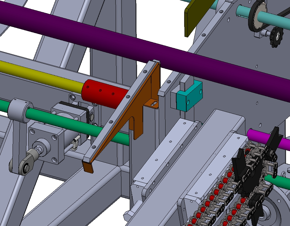 Round tube feeder圆管给料机3D数模图纸 STP格式
