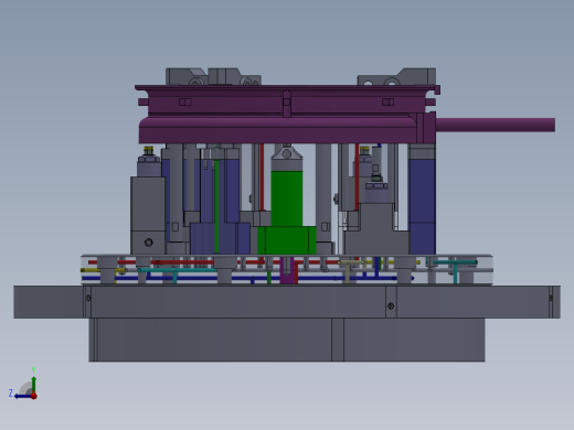 飞轮壳液压工装夹具右视缩略图