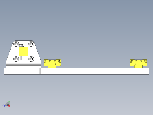 托盘定心机构右视缩略图