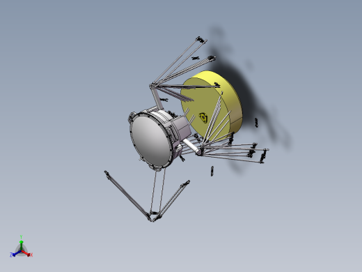 并联机器人ABB并联机械手-IRB360-1-8003D模型正等轴测缩略图