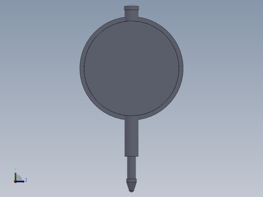 内径千分表头左视缩略图