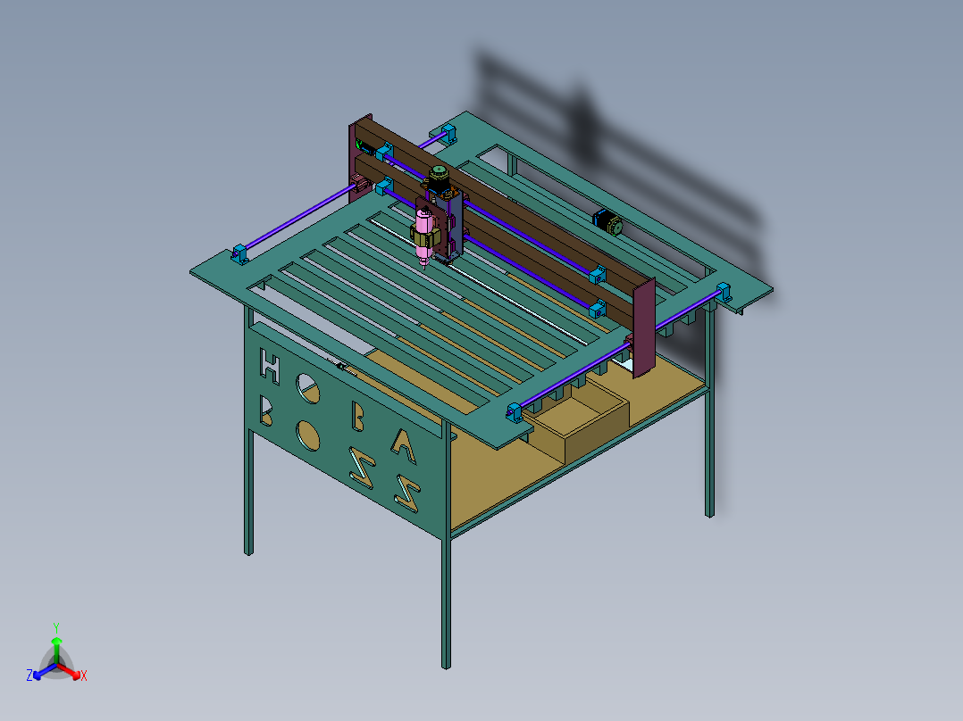 家具密度板数控开料机