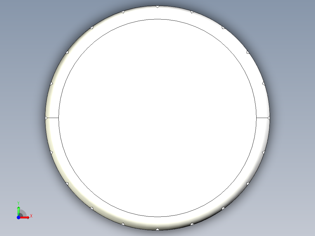 分割定位柱(薄板用)2212-3D多系列多零件图纸模型前视图