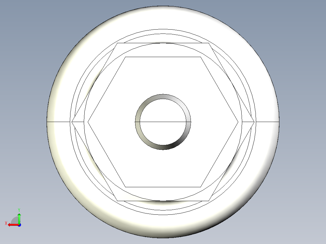 分割定位柱(薄板用)2212-3D多系列多零件图纸模型后视图
