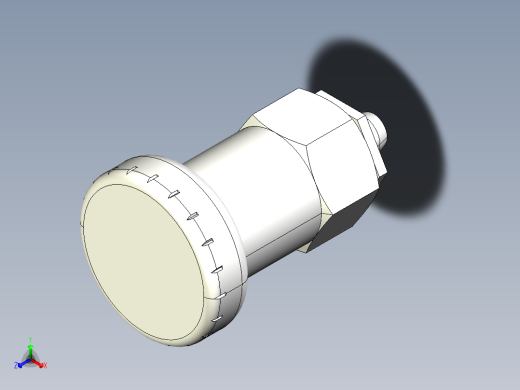 分割定位柱(薄板用)2212-3D多系列多零件图纸模型正等轴测缩略图