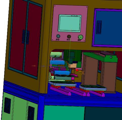 SMT电子料盘放置物料贴标机缩略图