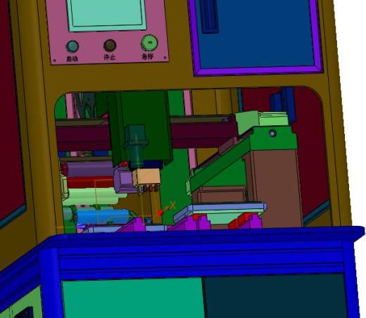 SMT电子料盘放置物料贴标机缩略图