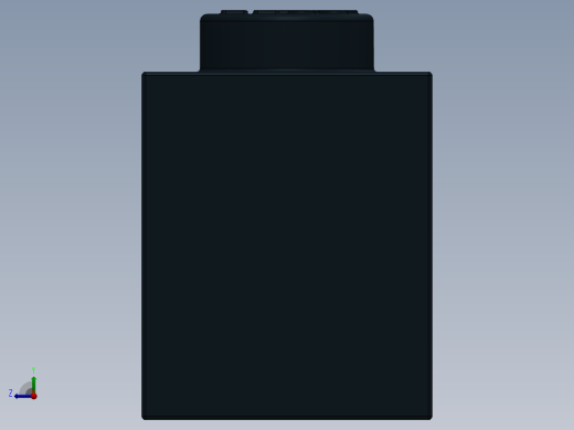 乐高套装 4421基本积木-362226 Black Brick 1 x 3.SLDPRT右视缩略图