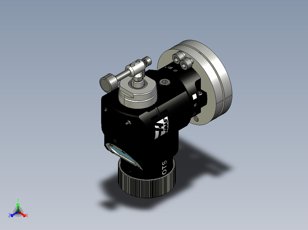 雷尼绍OTS正等轴测图