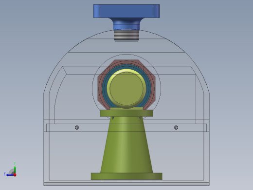 家用电动绞肉机设计（含三维SW模型+CAD图纸+说明）右视缩略图