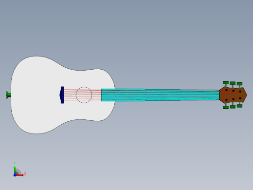 吉他前视缩略图