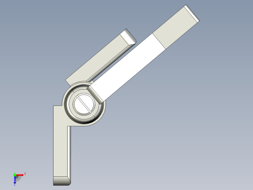 型材-KJN 45X45 DIE-CAST COMBI HINGE WITH LOCKING LEVER 095ZF4545F00S俯视缩略图