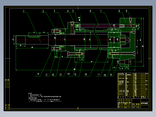 钻镗专用机床液压系统设计与PLC控制（优秀机械设计含CAD图纸+说明书）