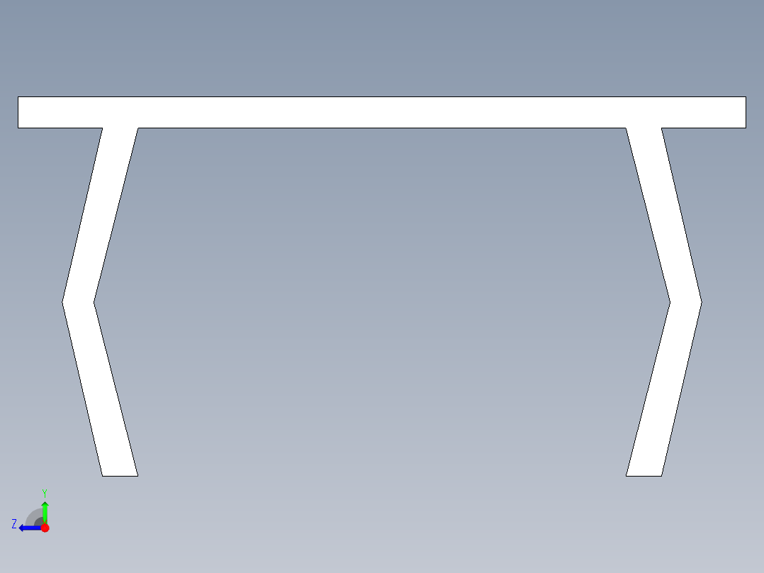 型材-BR 10 SLOT ALUMINIUM INFILL PROFILE KJN523258.STEP右视图