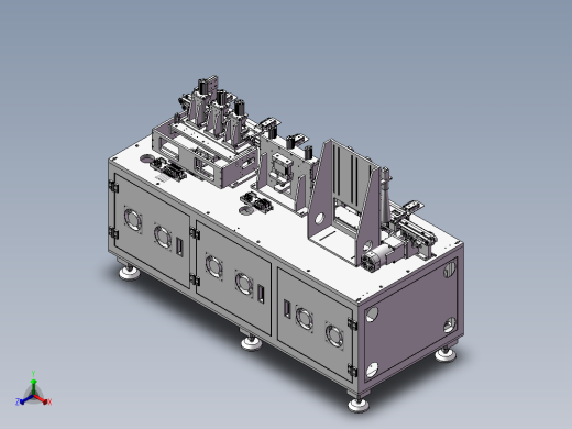 组装焊接机 3D正等轴测缩略图