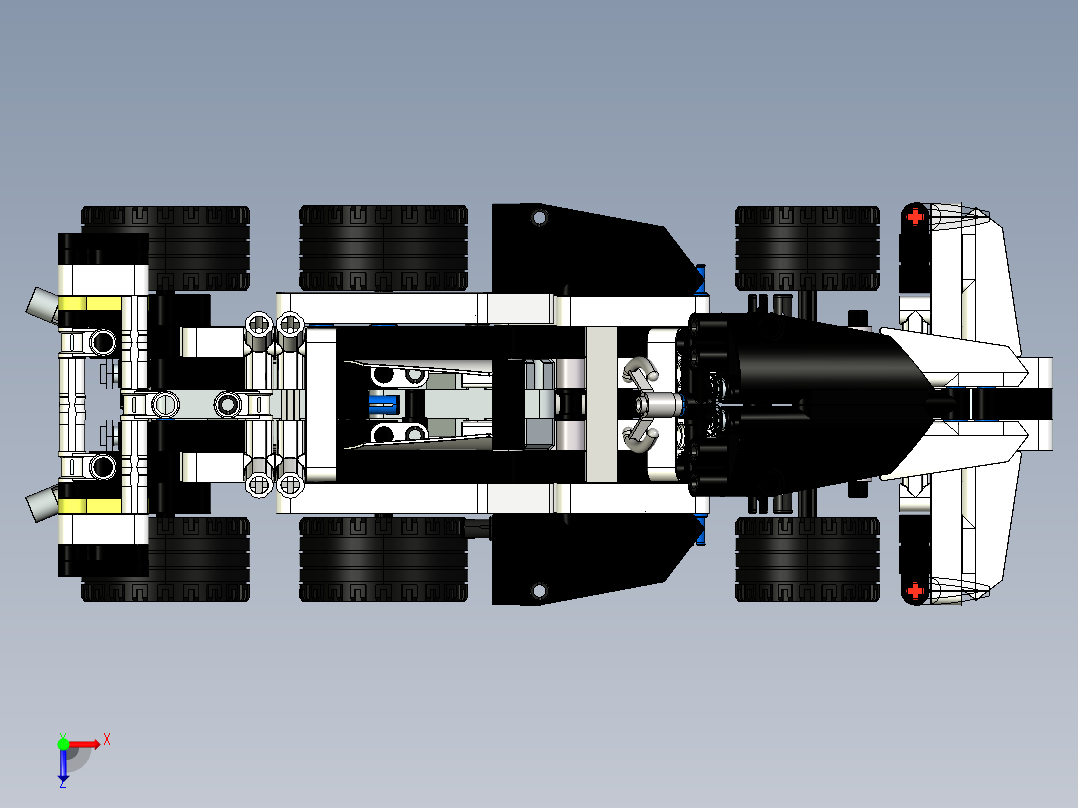 lego-technic-42046-42047-extremepolice.1-乐高玩具赛车俯视图