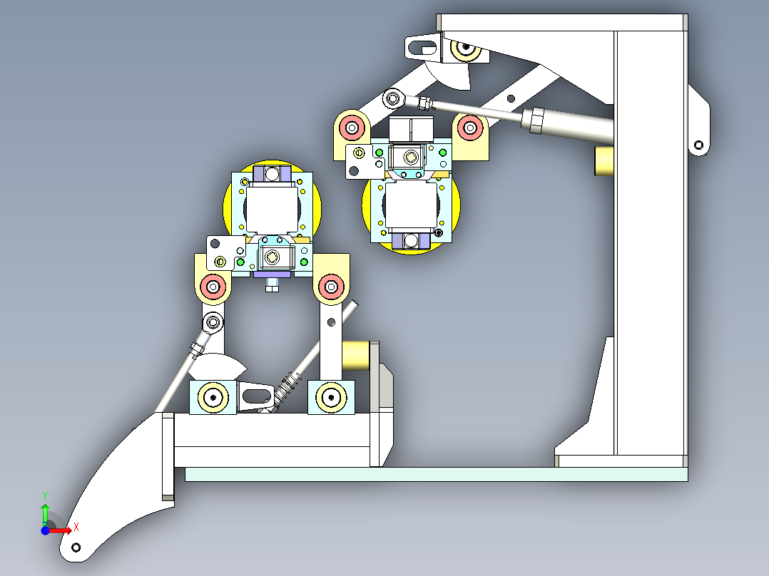 砂轮磨刀机设计前视图