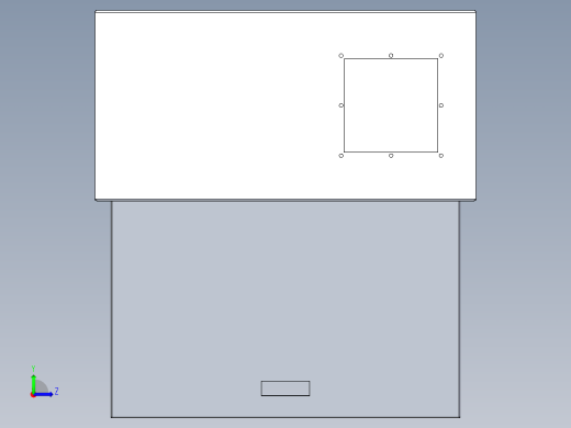 配电箱左视缩略图