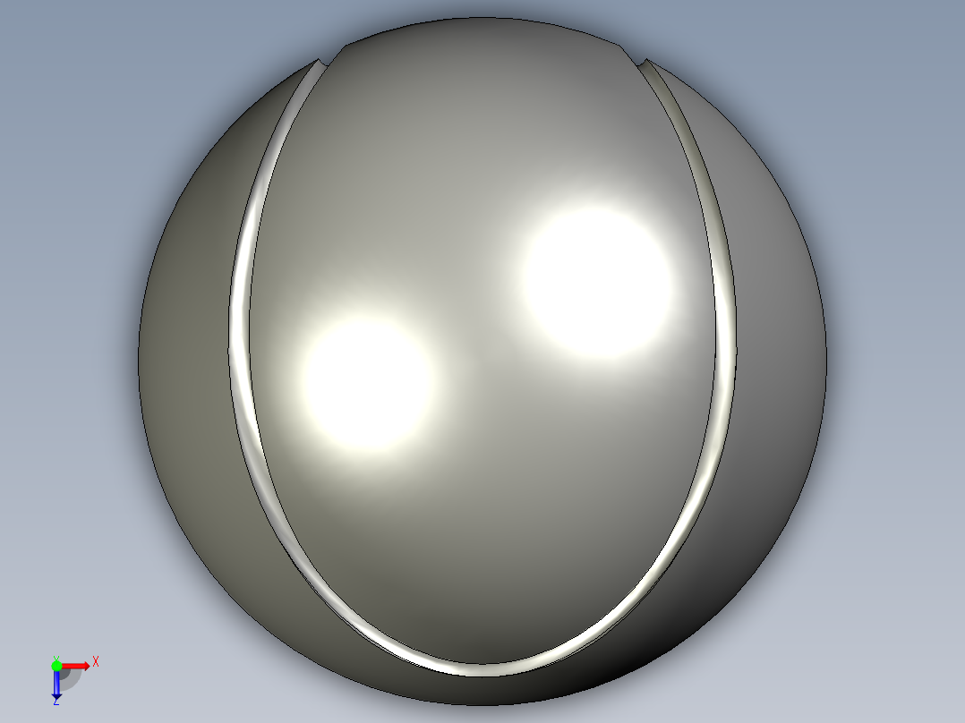 网球、网球拍(8)俯视图