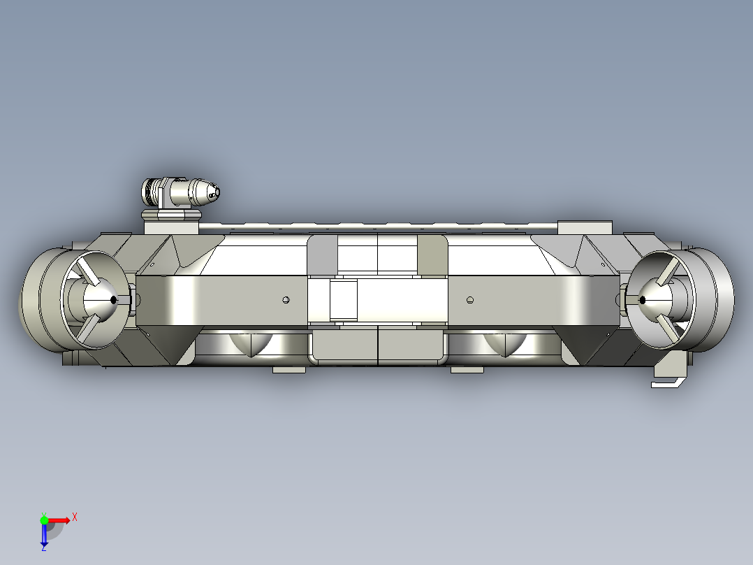 ROV-BG320无人机俯视图