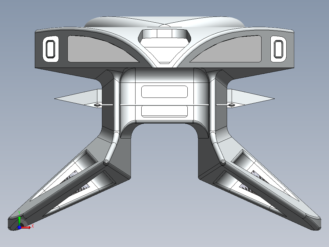 宇宙飞船(13)前视图
