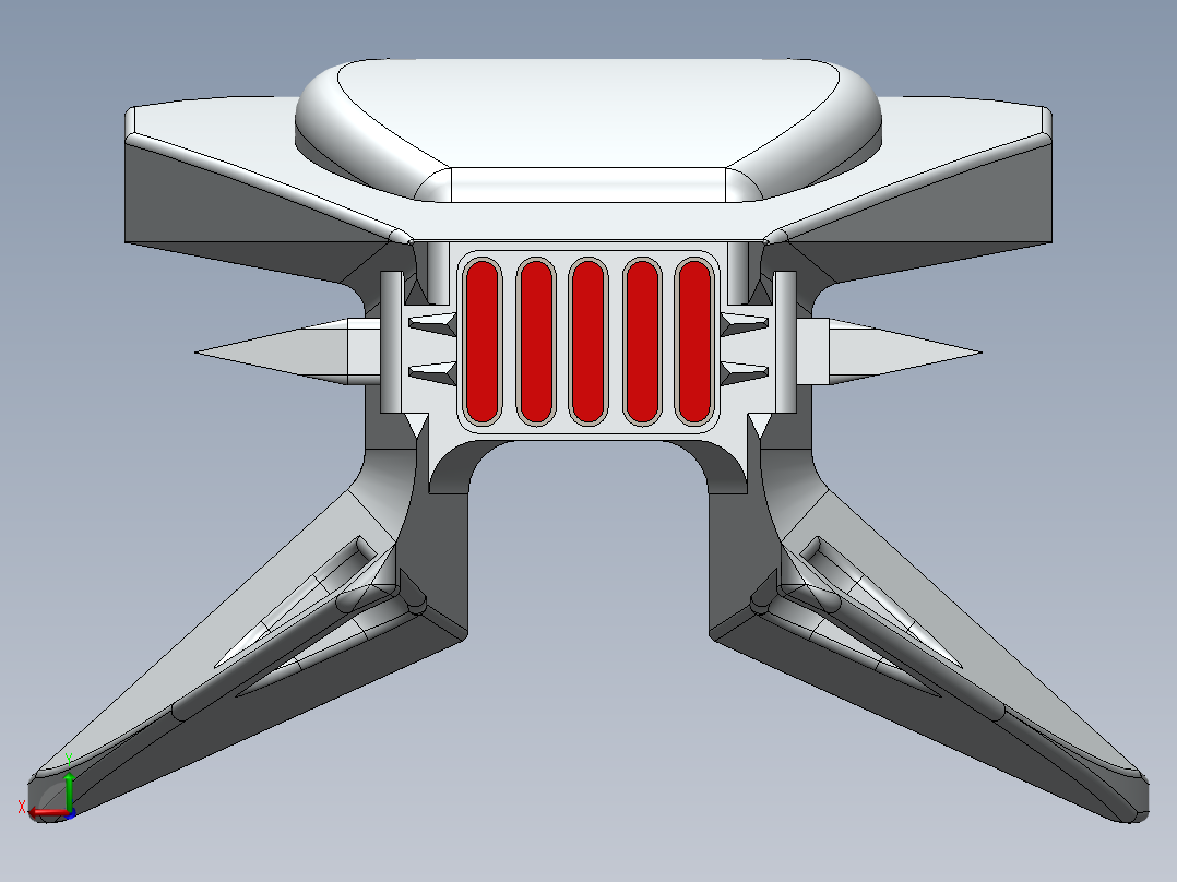 宇宙飞船(13)后视图