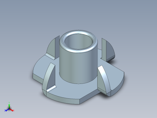 B3004563-沉头螺母 M8x11 _ 螺母 M8x11