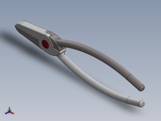 钳子总成-CSWA正等轴测缩略图