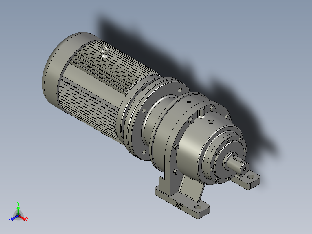 BWD型单级摆线针轮减速机BWD09-23-Y018-4P-M1-1