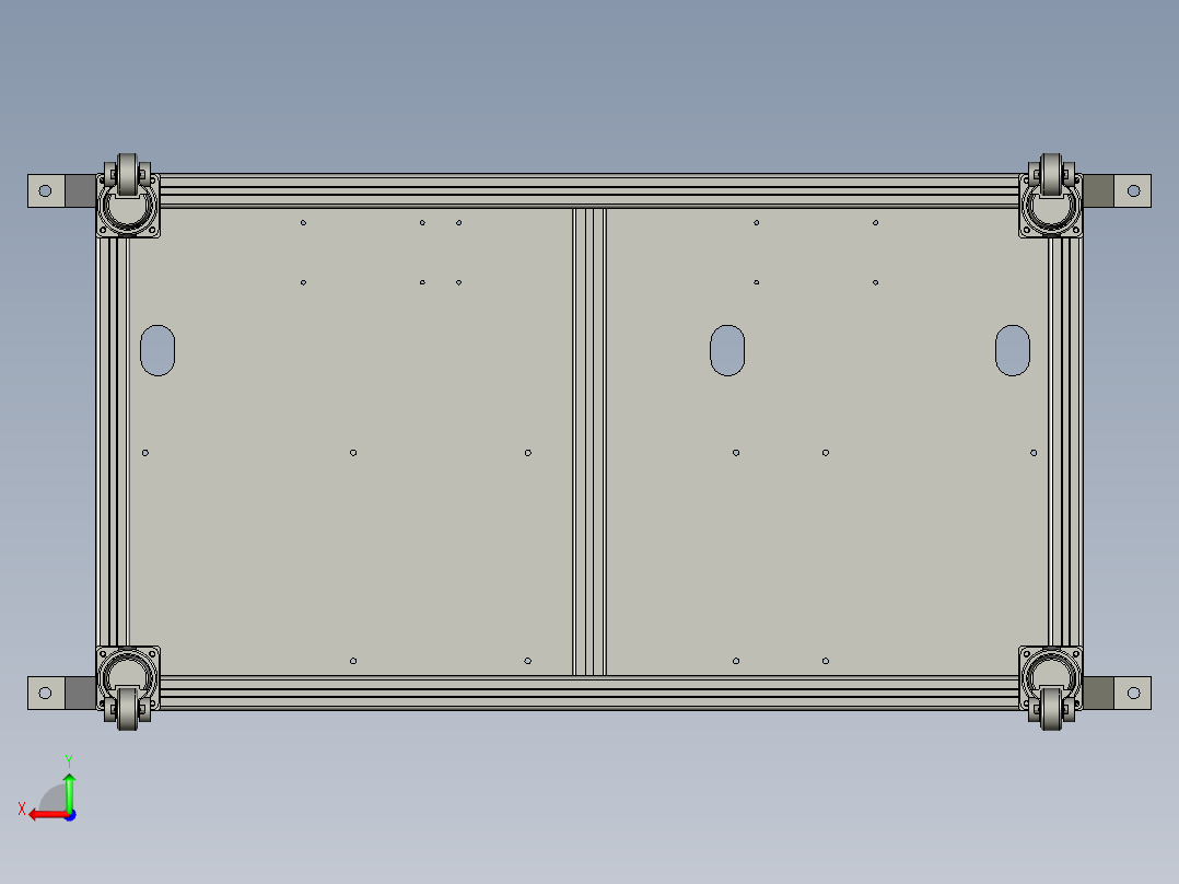 n振动盘组件后视图