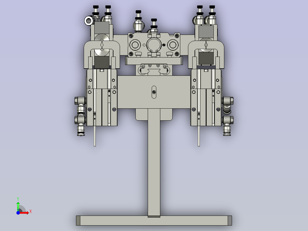 2018SOLIDWORKS0900Z后翻编织机构前视图