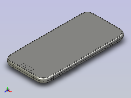 苹果 17Pro Max正等轴测缩略图