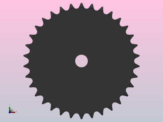 直孔链轮083／084型_34-083／084-1后视缩略图