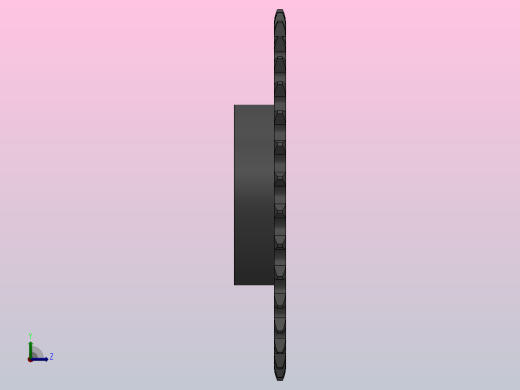 直孔链轮083／084型_34-083／084-1右视缩略图