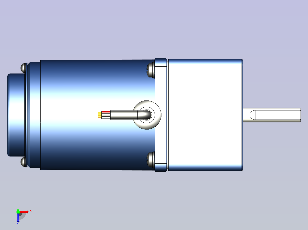 精研YT调速电机 6yt01-180俯视图
