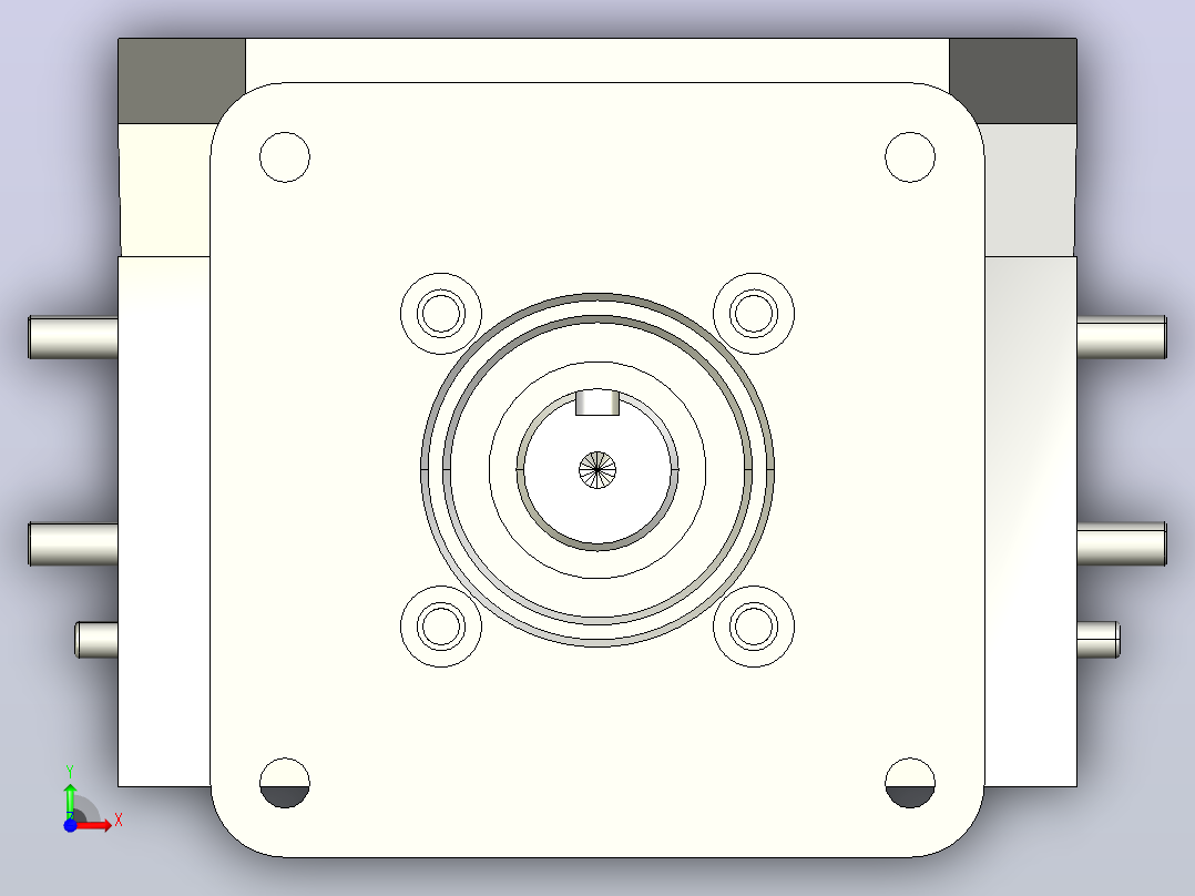 MK1MT-100GF-W480-C1齿形带中间双驱动前视图