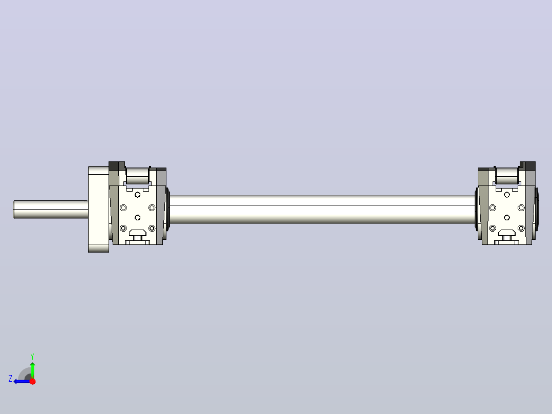 MK1MT-100GF-W480-C1齿形带中间双驱动右视图