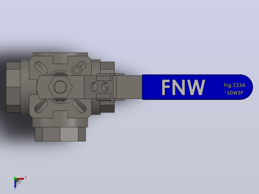阀门、过滤器FNW-FNW233AF俯视缩略图